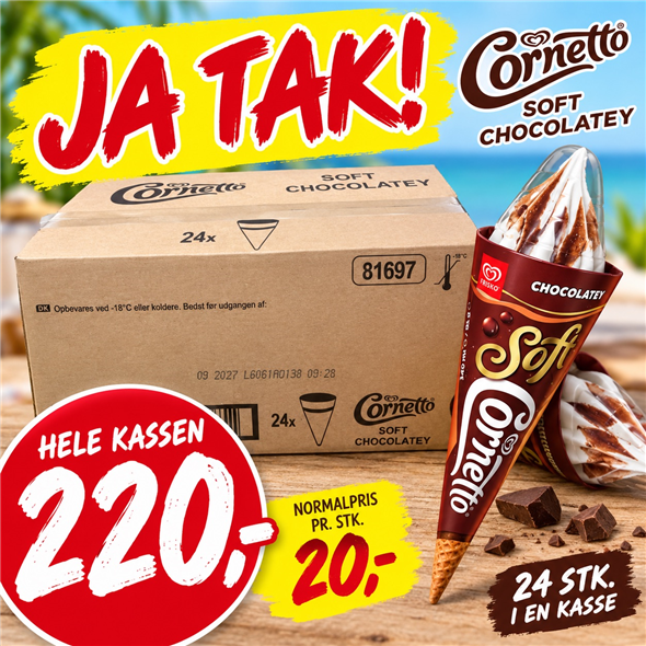 Cornetto Soft Chocolatey