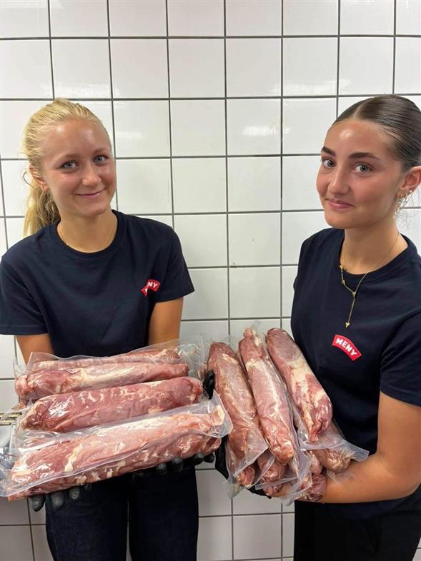 3 STK FLOTTE DANSKE SVINEMØRBRAD